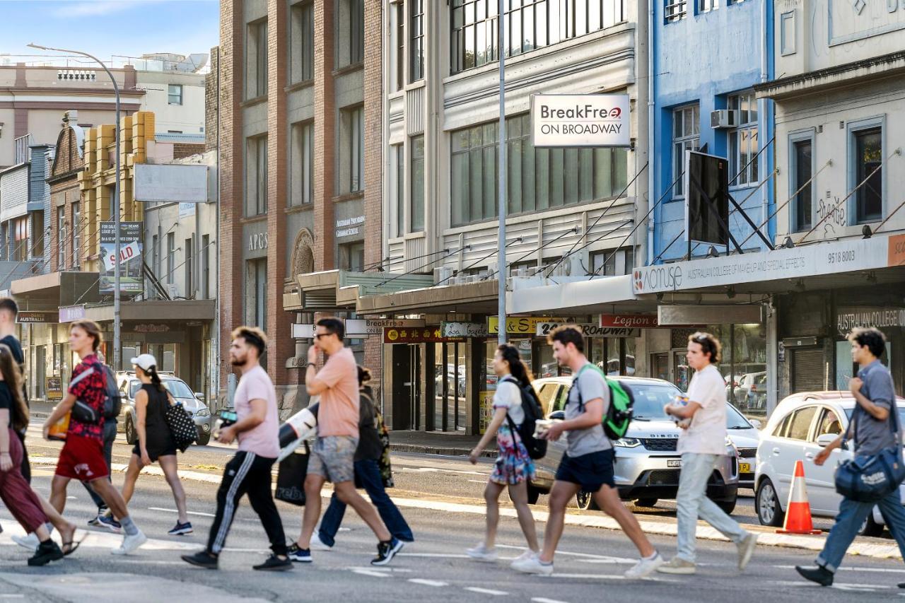 Breakfree On Broadway Sydney, An Accor Hotel Exterior foto